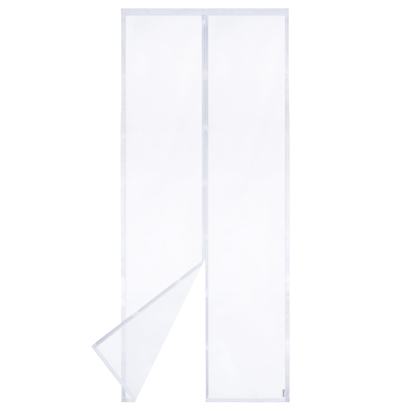 Apalus VP Zanzariera Magnetica per Porta Balcone 85×210 cm, 2× più resistente del modello Classico, anti-graffio per gatti, magneti più forti, fascia auto-adesiva larga 3,8 cm, non accorciabile