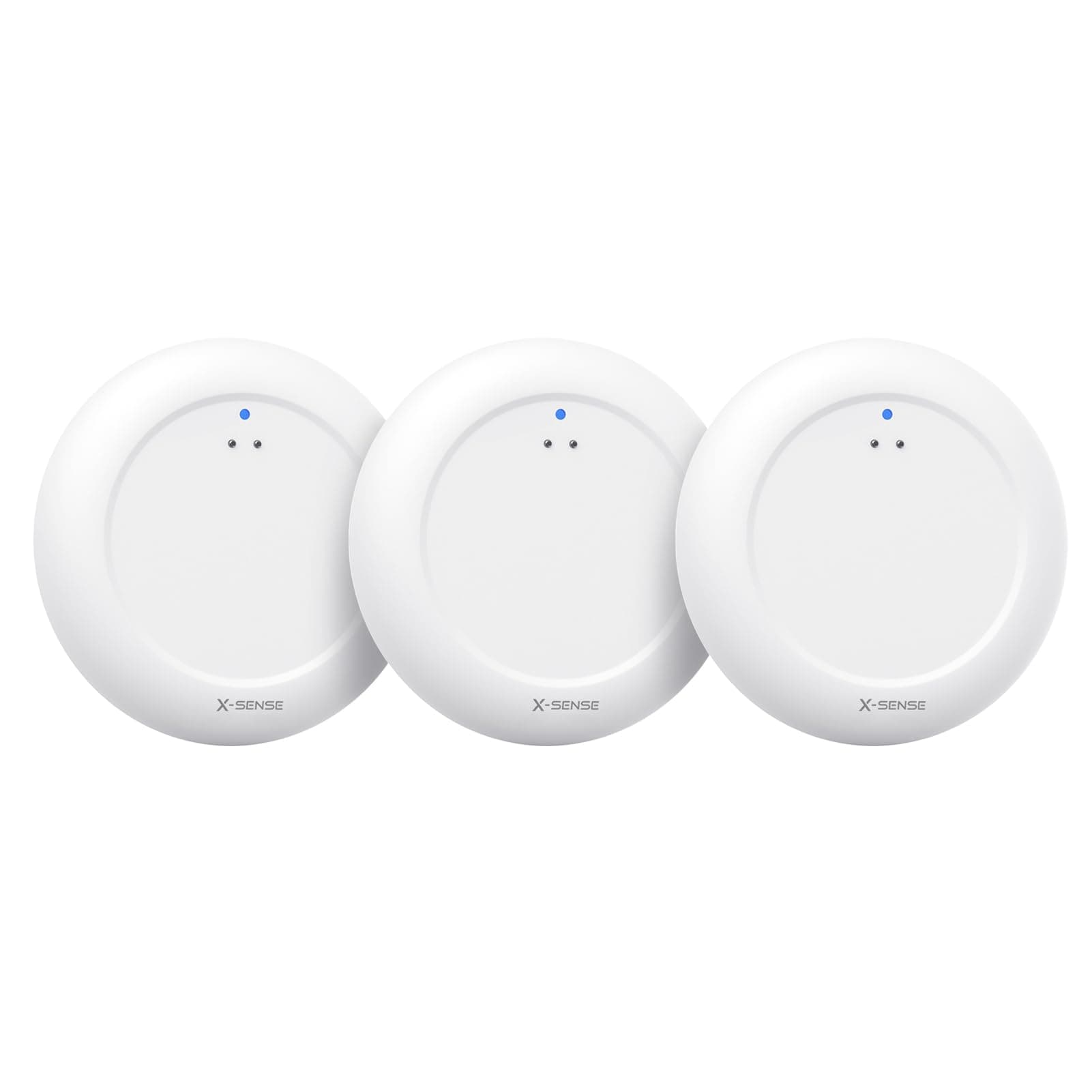 X-Sense Wassermelder WLAN, Smarter Wassermelder, mit App-Warnungen(nur 2.4Ghz), wasserdicht nach IP67, Funk-Wassersensor für Küche, Bad, Keller, SBS50 Basisstation erforderlich, SWS0A