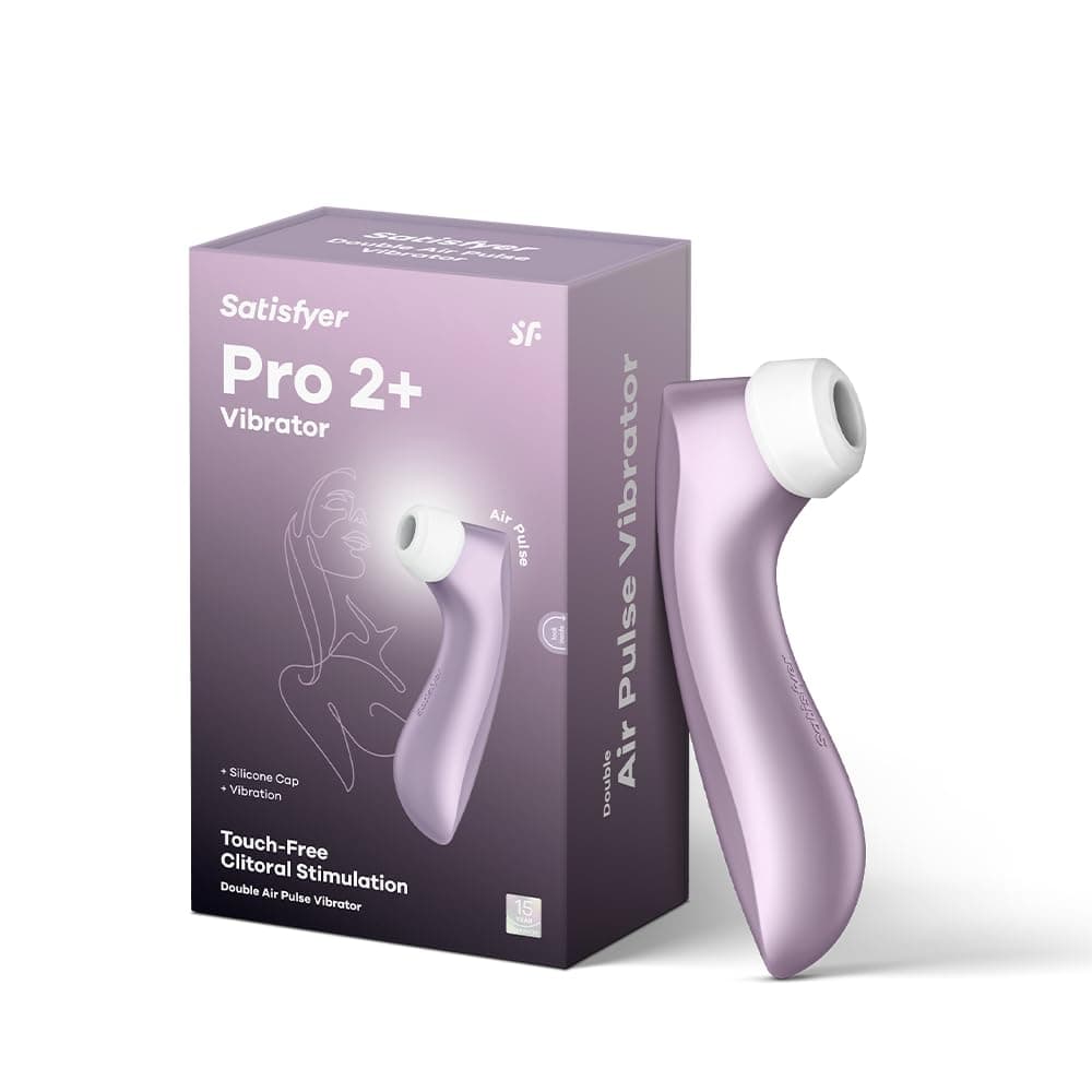 Satisfyer Pro 2 Succionador Clítoris Plus | Vibrador y Estimulador de Clítoris para Mujer | Juguete sexual extremo | Vibrador erótico Ondas de Presión para Ella | Juguetes sexuales