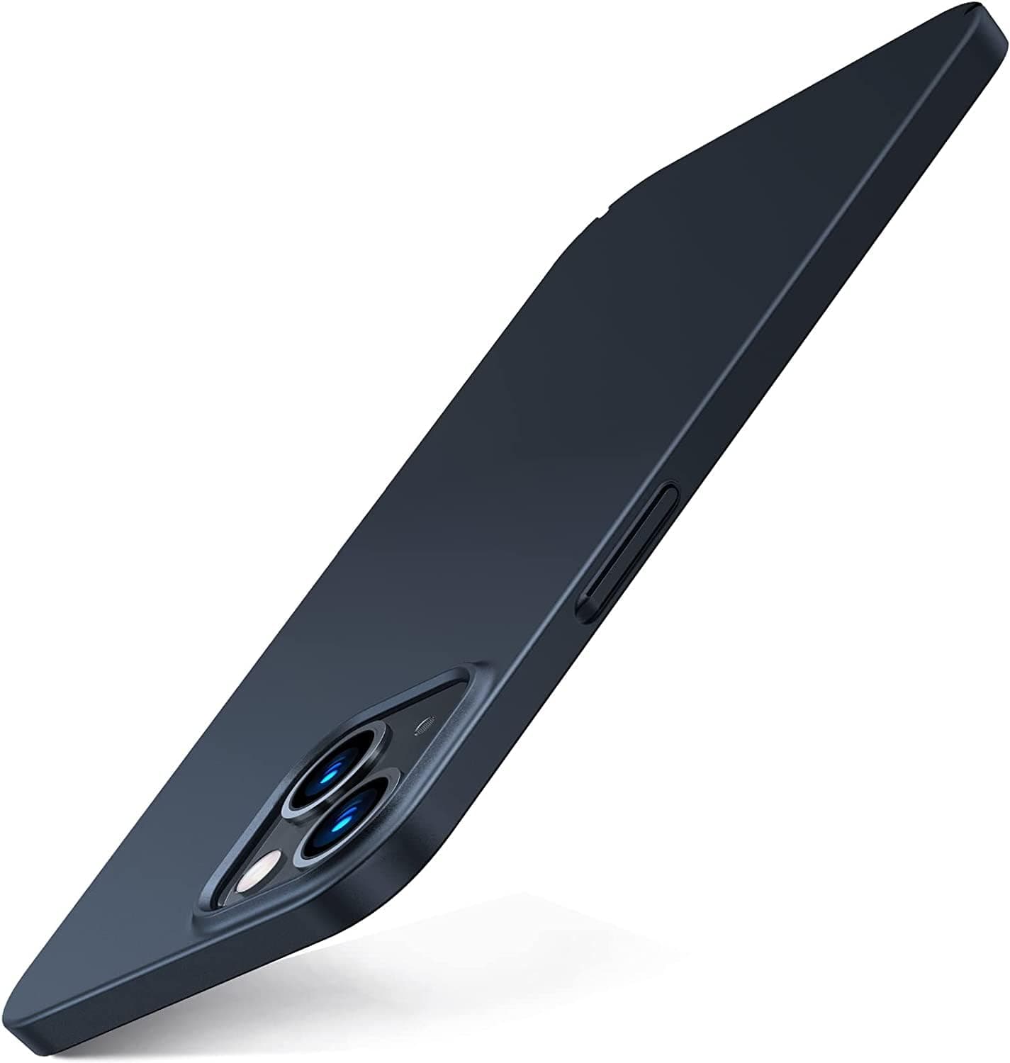 TORRAS 2025 Neu Ultra Dünn für iPhone 13 Hülle (mit 2 Schutzglas) Rundumschutz Exzellente Samtiger Griff Dünnes wie das Original Handyhülle iPhone 13 Schutzhülle Slim iPhone 13 Case Schwarz