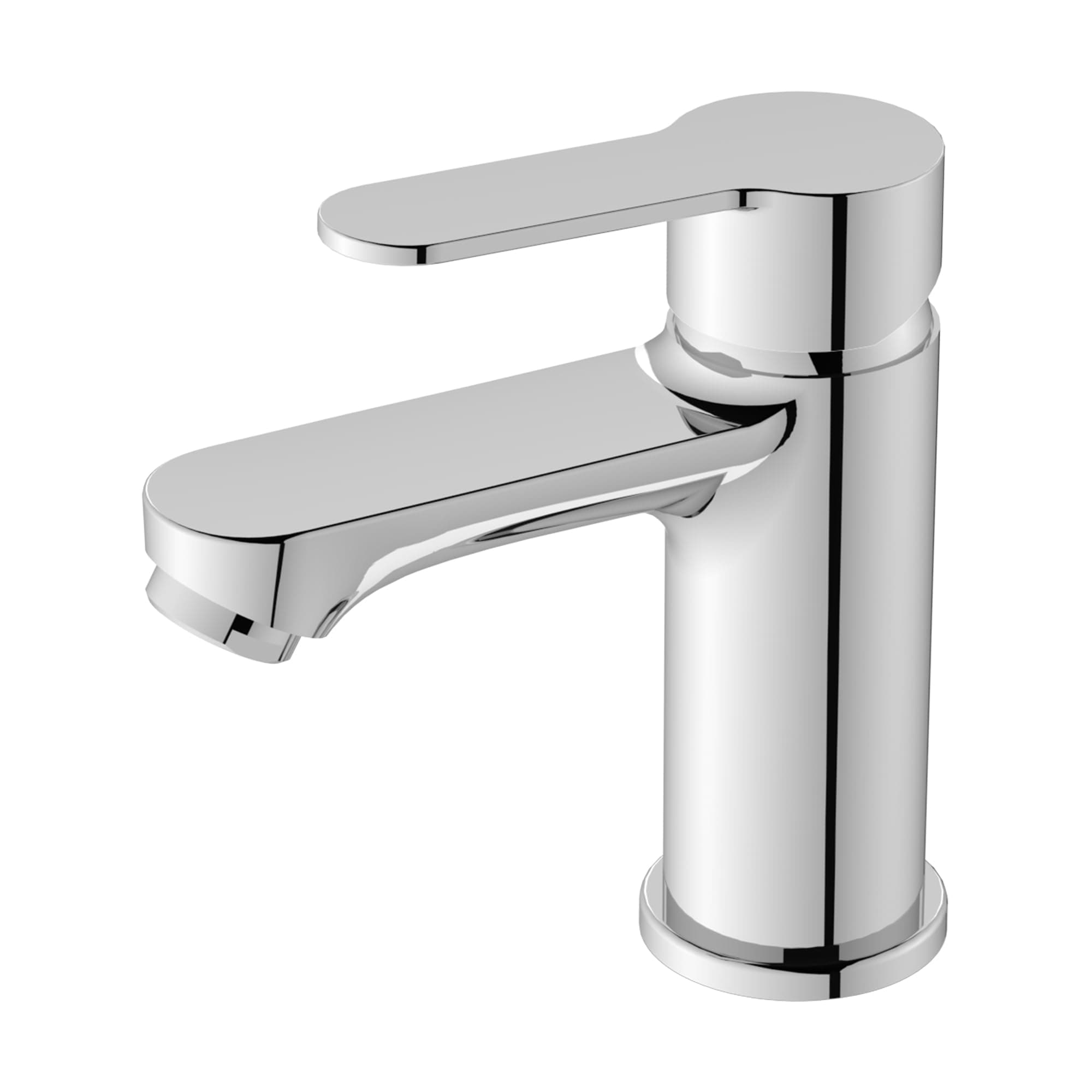 BELZ Mitigeur Lavabo Salle de Bain– Robinet Monocommande, Économie d’Eau et d’Énergie, avec Bec Hauteur 78 mm, Installation Facile, G 3/8 Robinetterie,Chromé