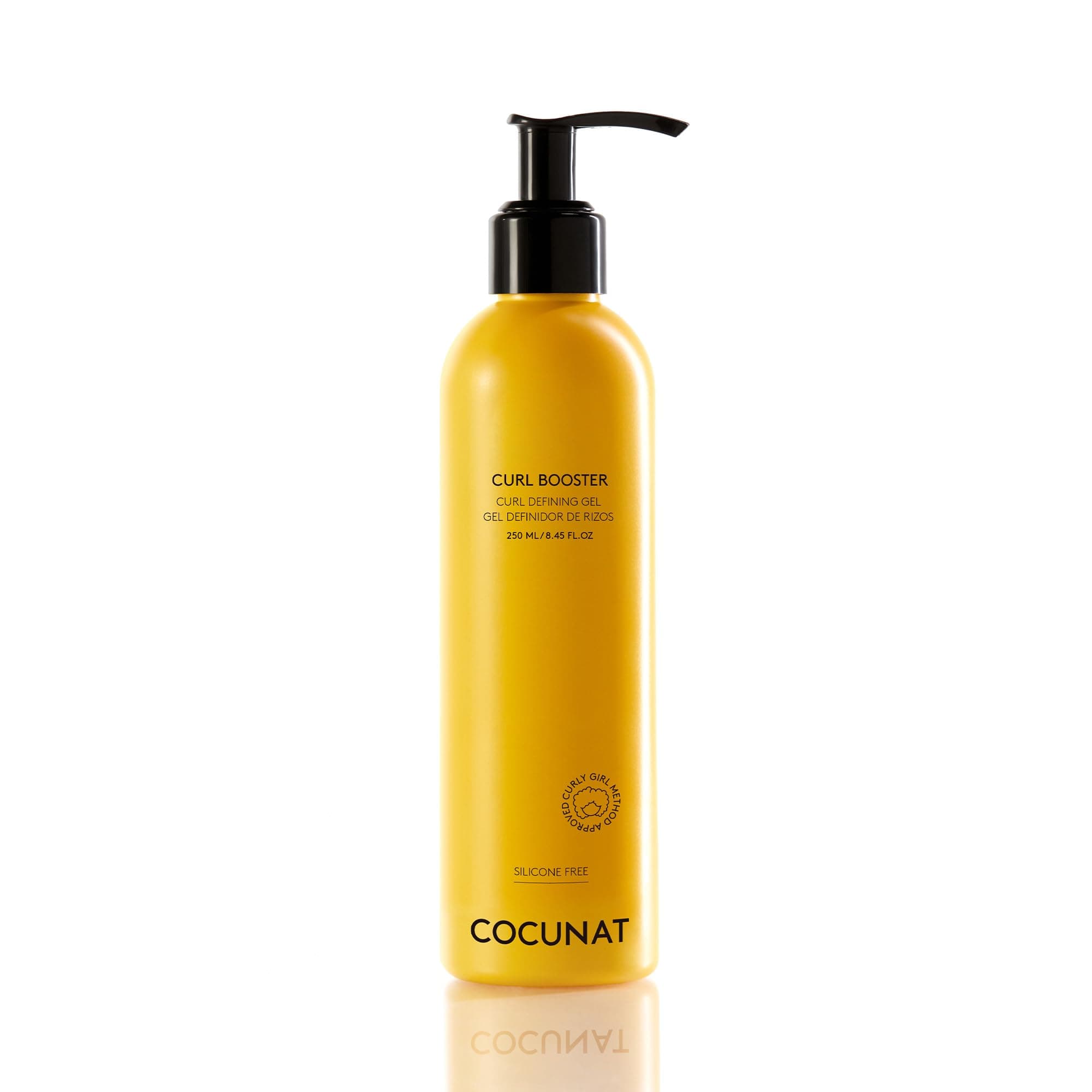 COCUNAT - Booster de Rizos - Gel de Definición - Define el Rizo sin Apelmazarlo - Elimina el Encrespamiento (frizz) - Hidrata Profundamente - Método Curly - Sin Siliconas - 250 ml
