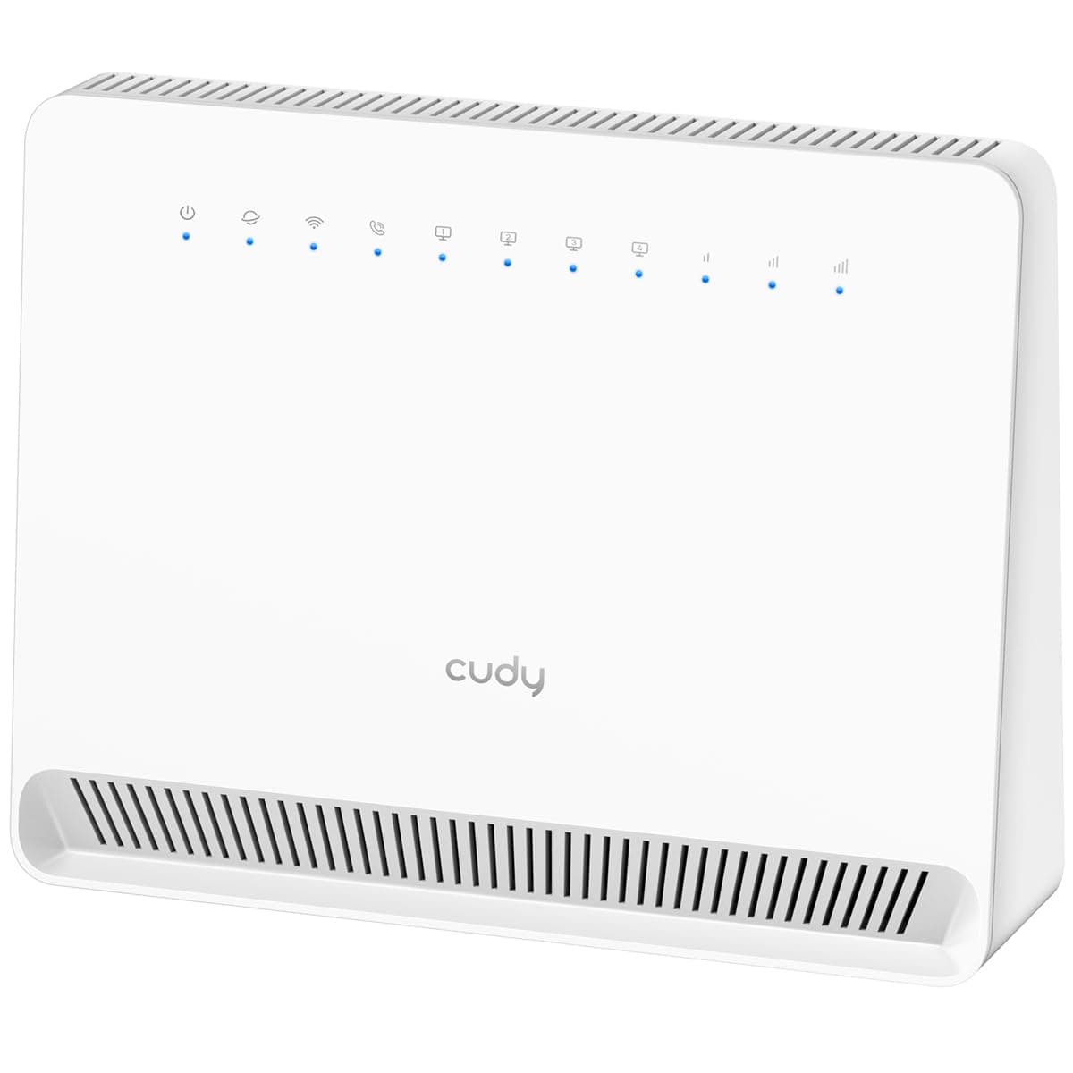 Cudy 4G LTE Advanced Cat 12 AX3000 Wi-Fi 6 Router con Ranura SIM, 3000Mbps WiFi Velocidad, MU-MIMO, OpenVPN, WireGuard, IPsec, WAN Failover, LT15E