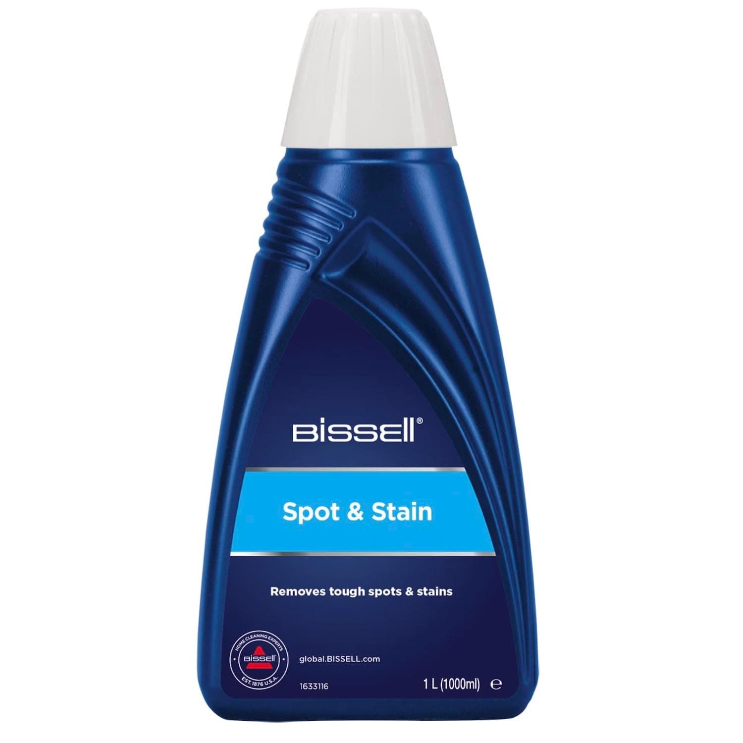 BISSELL Formule Spot et Stain | Pour vos Étoffes d’Ameublement, Tapis et Moquette | 1 Litre Formule Nettoyante | À Utiliser Avec Spotclean/Spotclean Pro | Parfum Frais | 1084N