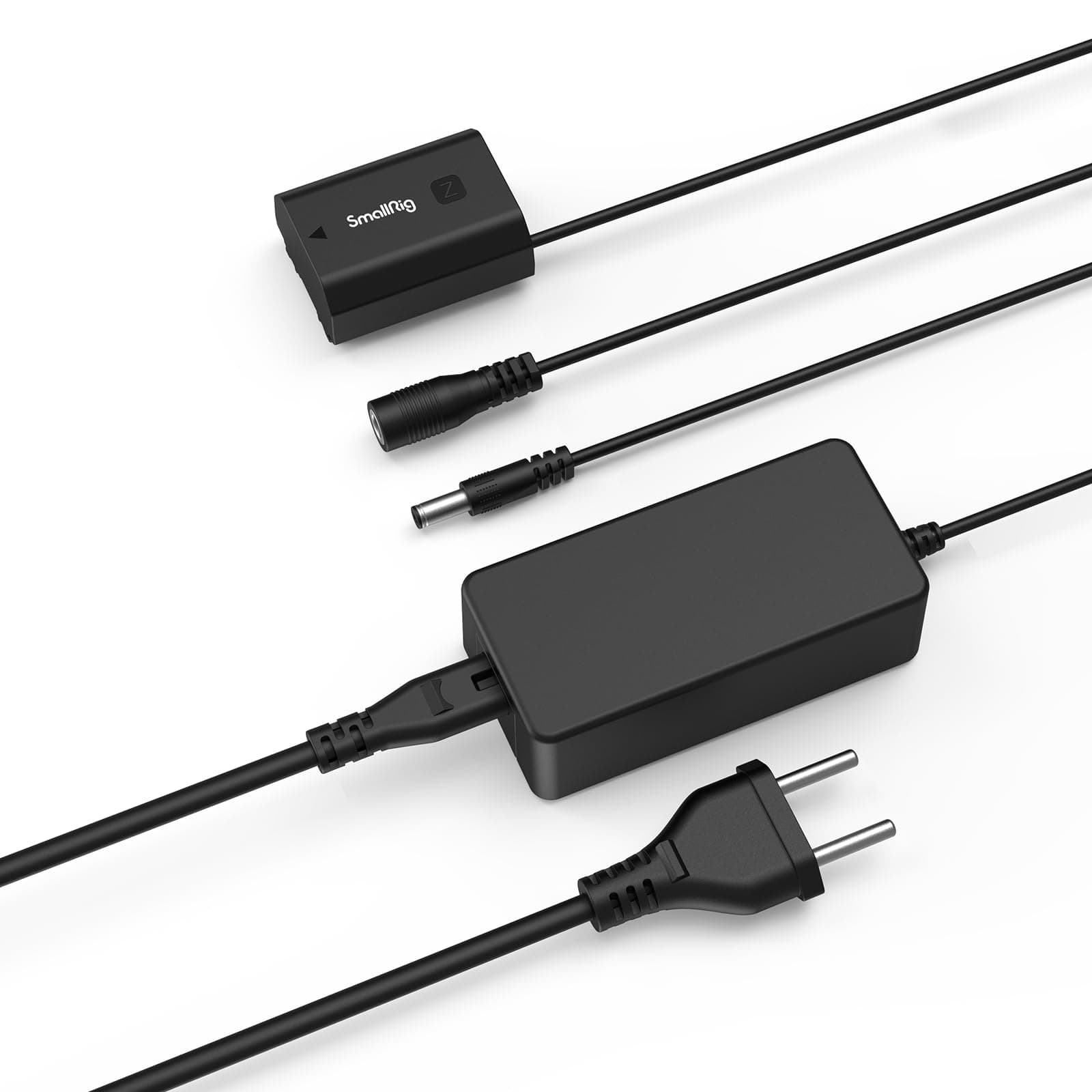 SMALLRIG Dummy Battery Power Supply Adapter Kit für Sony NP-FZ100 α6600 / α9 II / α7 III / α7R III / α1 / α7C / α7S III / α7R IV/ α7R V / α6700/ FX3 / FX30 / α7CR / α7C II / α7 IV/ZV-E1 Kamera-4269B