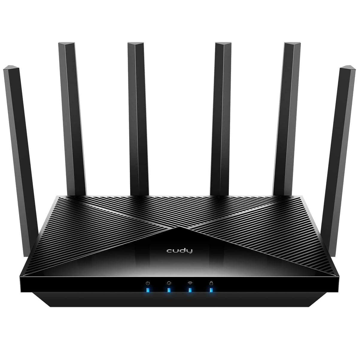 Cudy Router Wi-Fi 7 BE11000 de Triple Banda, 6 transmisiones de 10 Gbps, 4 Puertos de 2.5 G, hasta 11000 Mbps, Servidor y Cliente VPN, aplicación Cudy y Malla, 6 Antenas de Alta Ganancia, WR11000