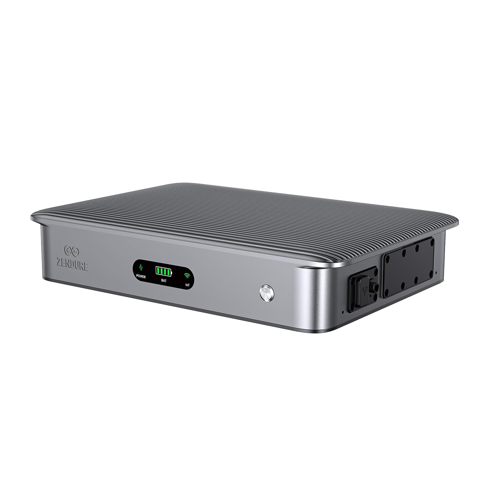 Zendure SolarFlow 2400 AC, Centrale Balcon avec Stockage, Système de Gestion d'Énergie IA, Entrée AC 2400W, Puissance de Sortie 2400W, Capacité 2.88-17.28 kWh, TOU