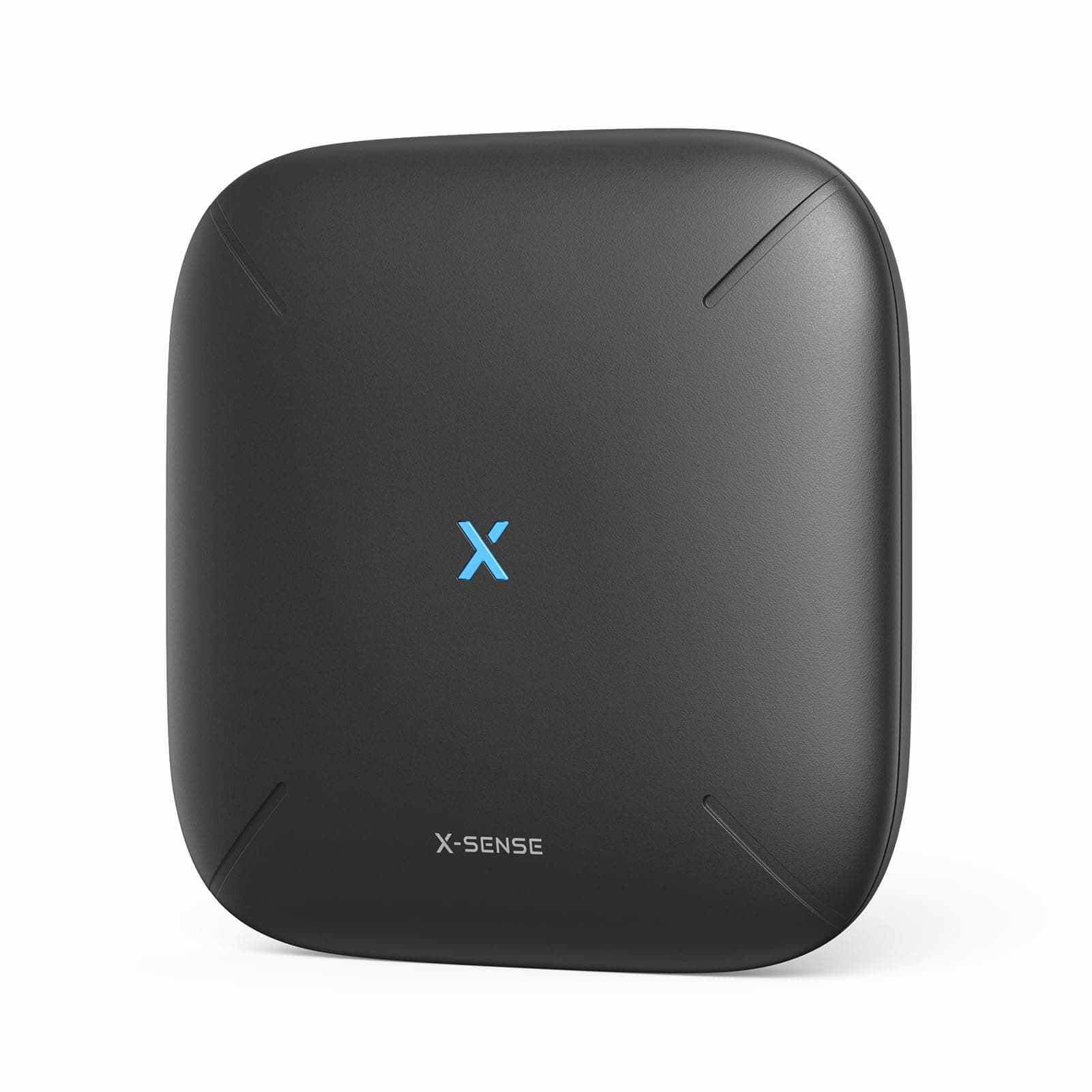 X-Sense Basisstation für intelligentes Haus, kompaktes Alarmsystem-Hub, WLAN, 2,4 GHz erforderlich, Überwachung und Fernsteuerung, SBS50, Schwarz