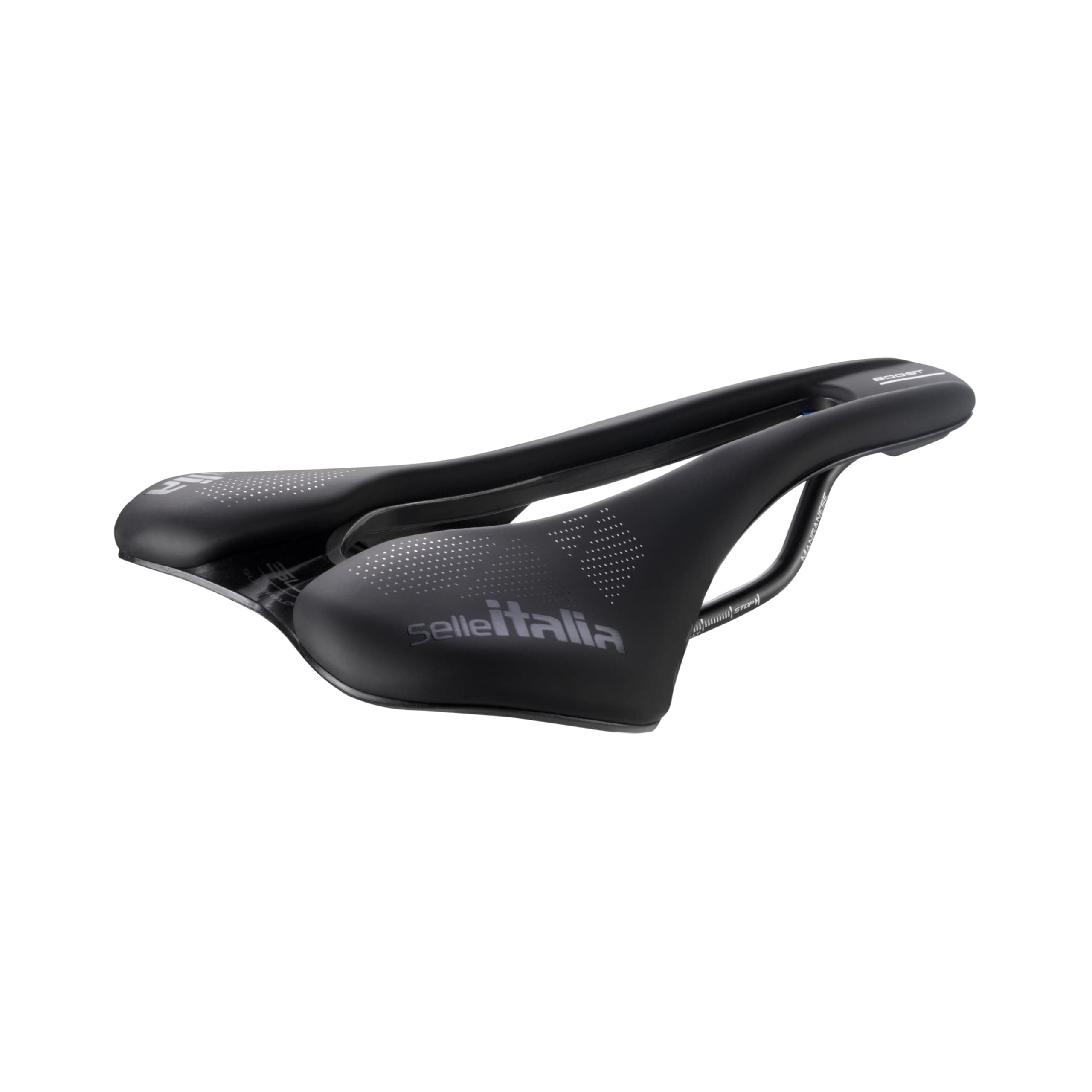 Selle Italia SLR Boost TM Superflow - Sillín de Bicicleta con Diseño Clásico SLR, Cómodo Sillín de Gel para Carretera y Agujero Superflow