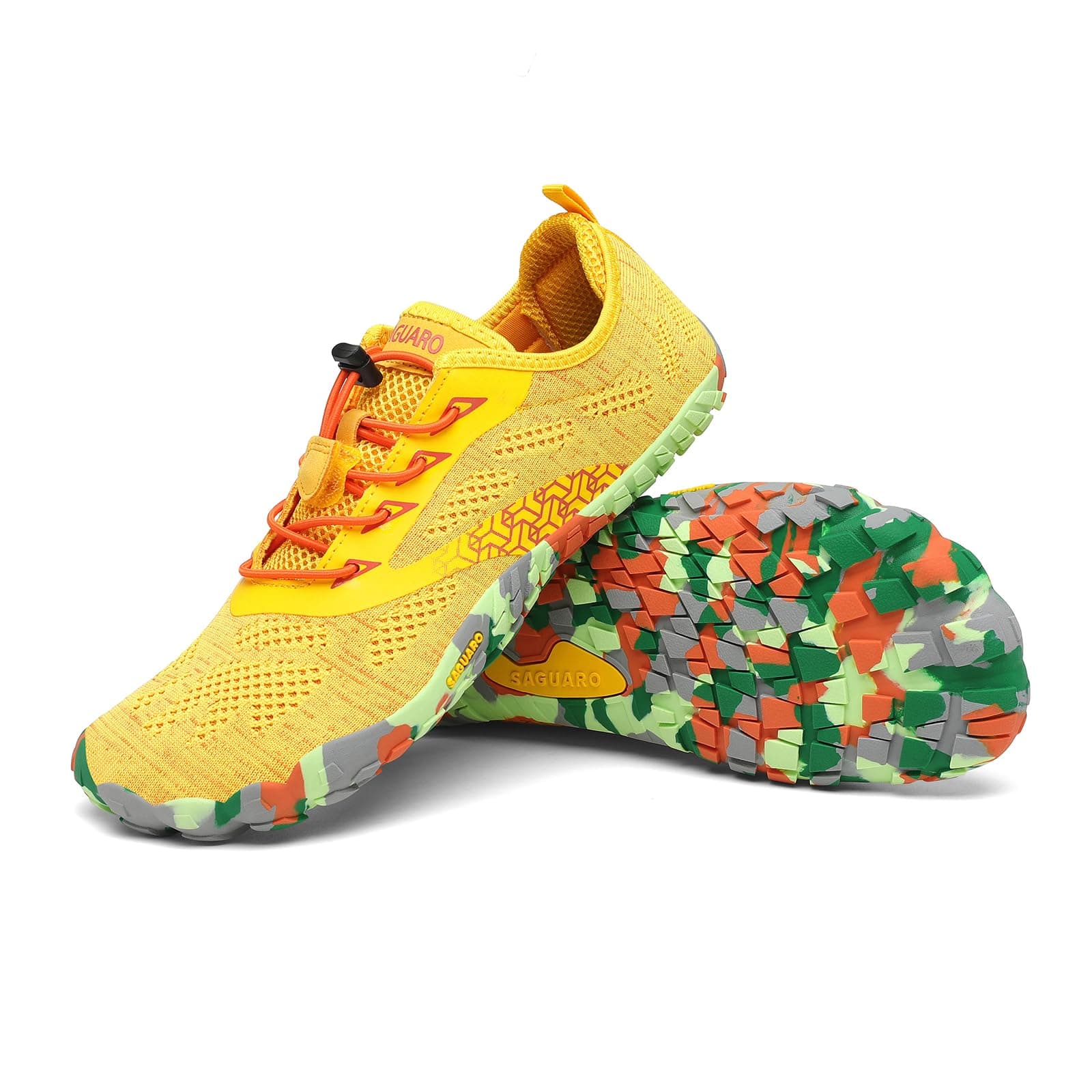 SAGUARO Barefoot Zapatillas Minimalista Ligera Zapatillas de Trail Running para Zero Drop Soles, Gr.36-48