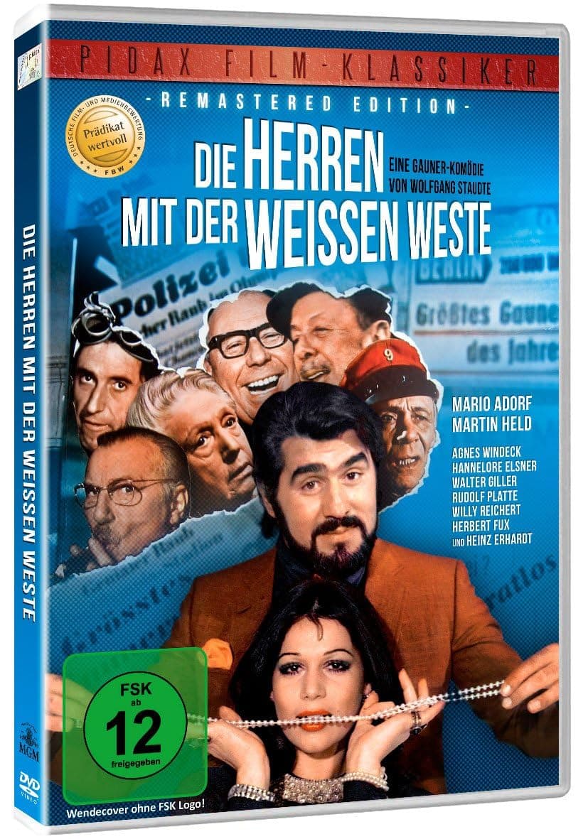 Die Herren mit der weißen Weste / Mit dem PRÄDIKAT WERTVOLL ausgezeichnete Krimikomödie (Pidax Film-Klassiker)