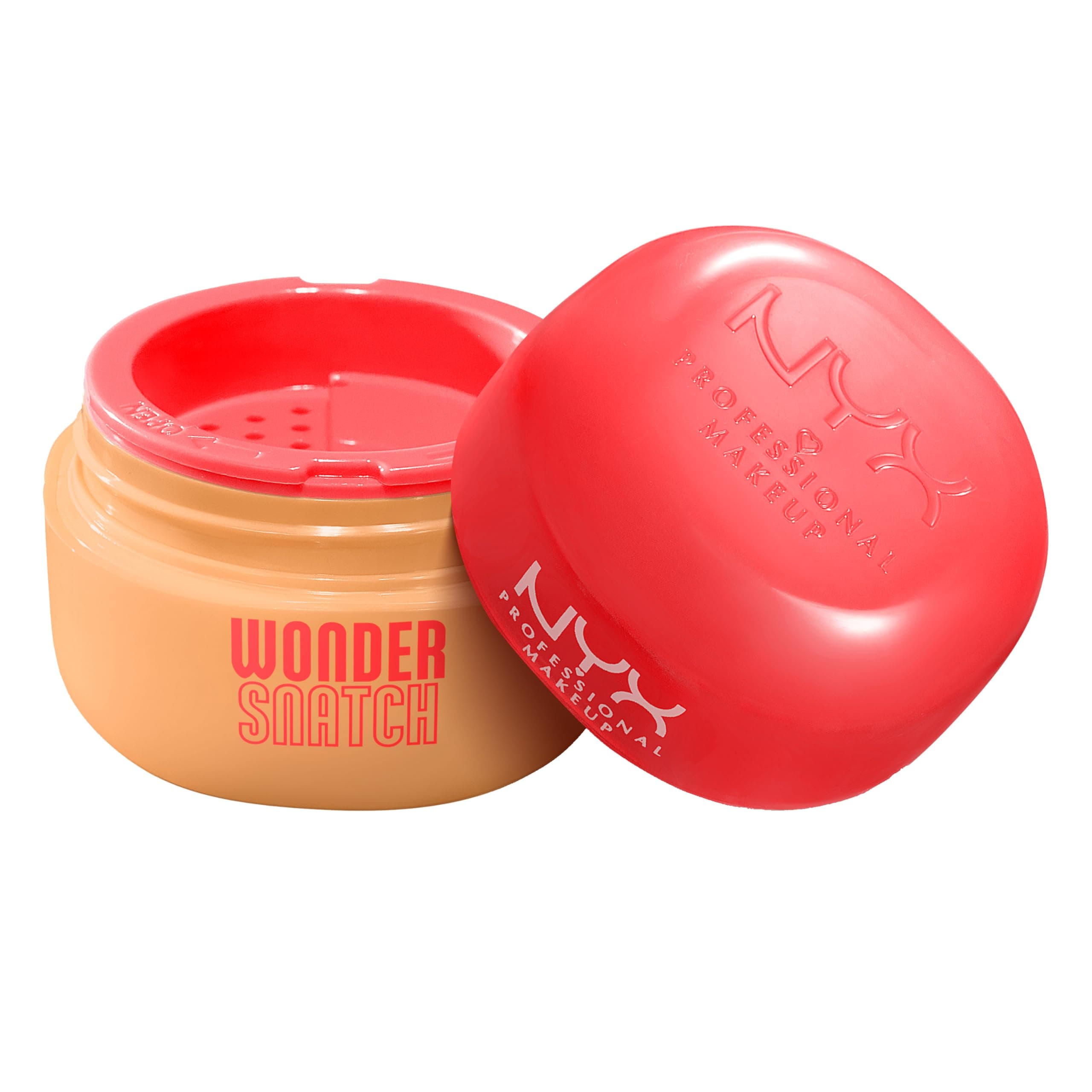 NYX Professional Makeup Wonder Snatch Powder – Poudre libre fixatrice – Fini mat doux – Tenue 16H Sans Effet plâtre – Texture Ultra-Légère – Teinte : Banana Brat