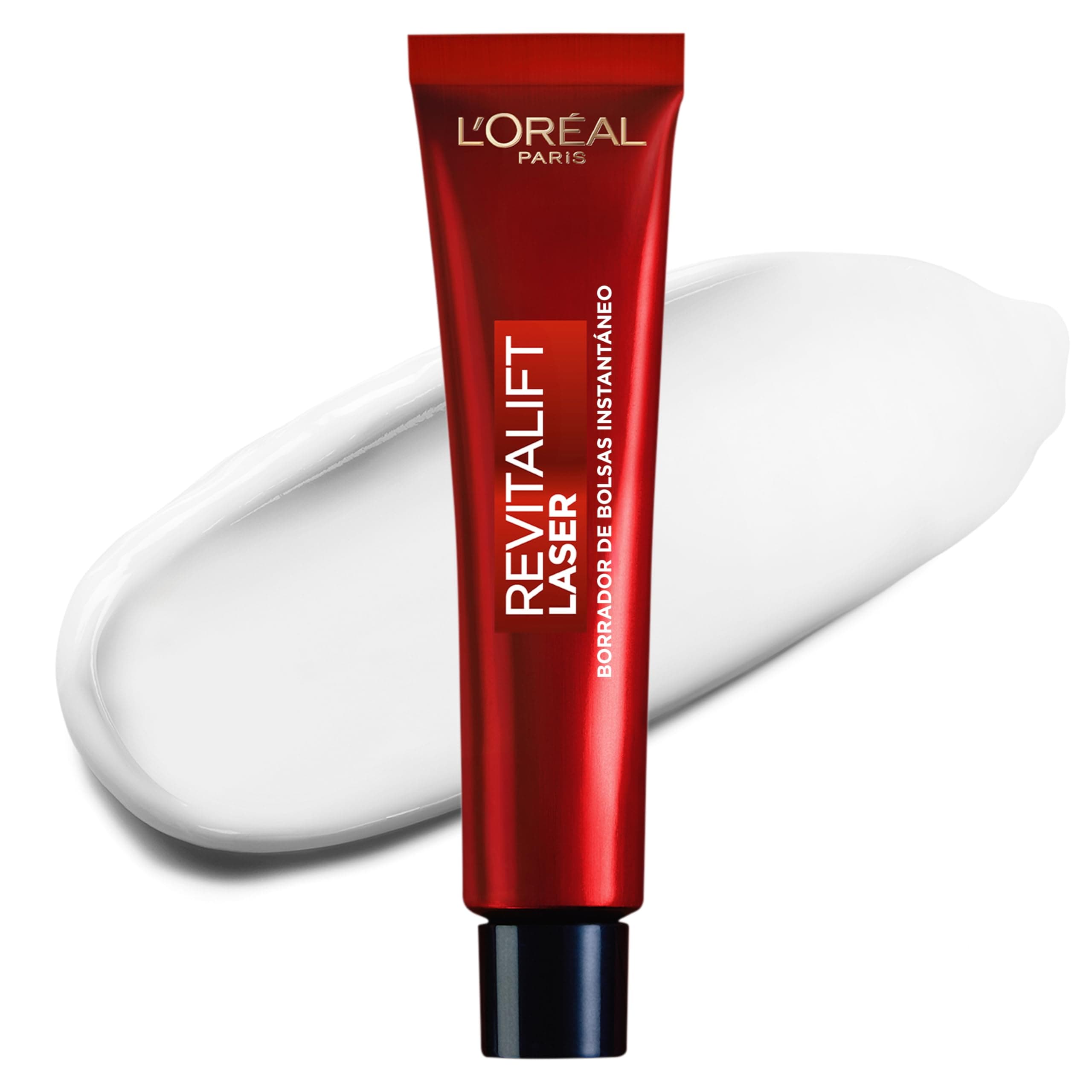 L'Oréal Paris Revitalift Laser Borrador de Bolsas Instantáneo. Deshincha y Alisa Bolsa de los Ojos en 15 minutos*. Corrector de Ojos. Mirada Firme y Rejuvenecida. Contorno de Ojos Hombre y Mujer.15ml