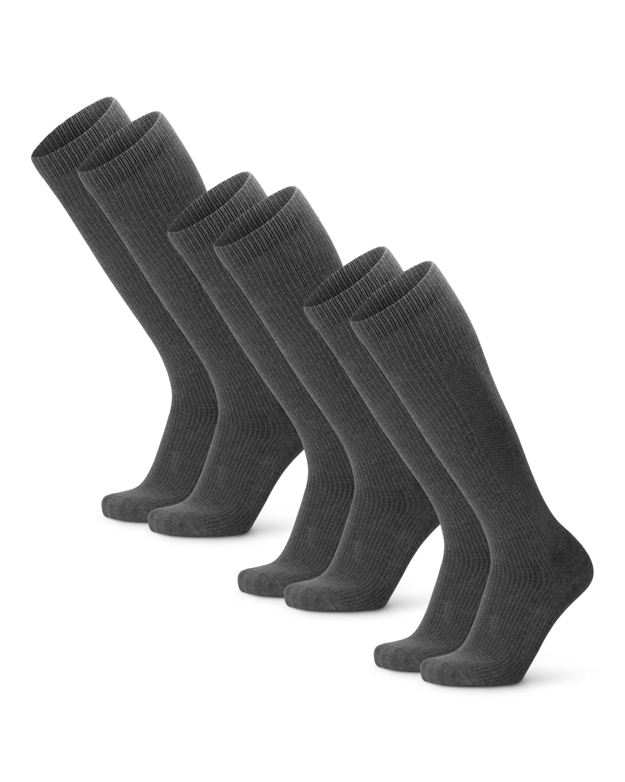 DANISH ENDURANCE Calcetines de Compresión Algodón Orgánico, Mujer y Hombre, Deporte, Recuperación, 1 y 3 Pack
