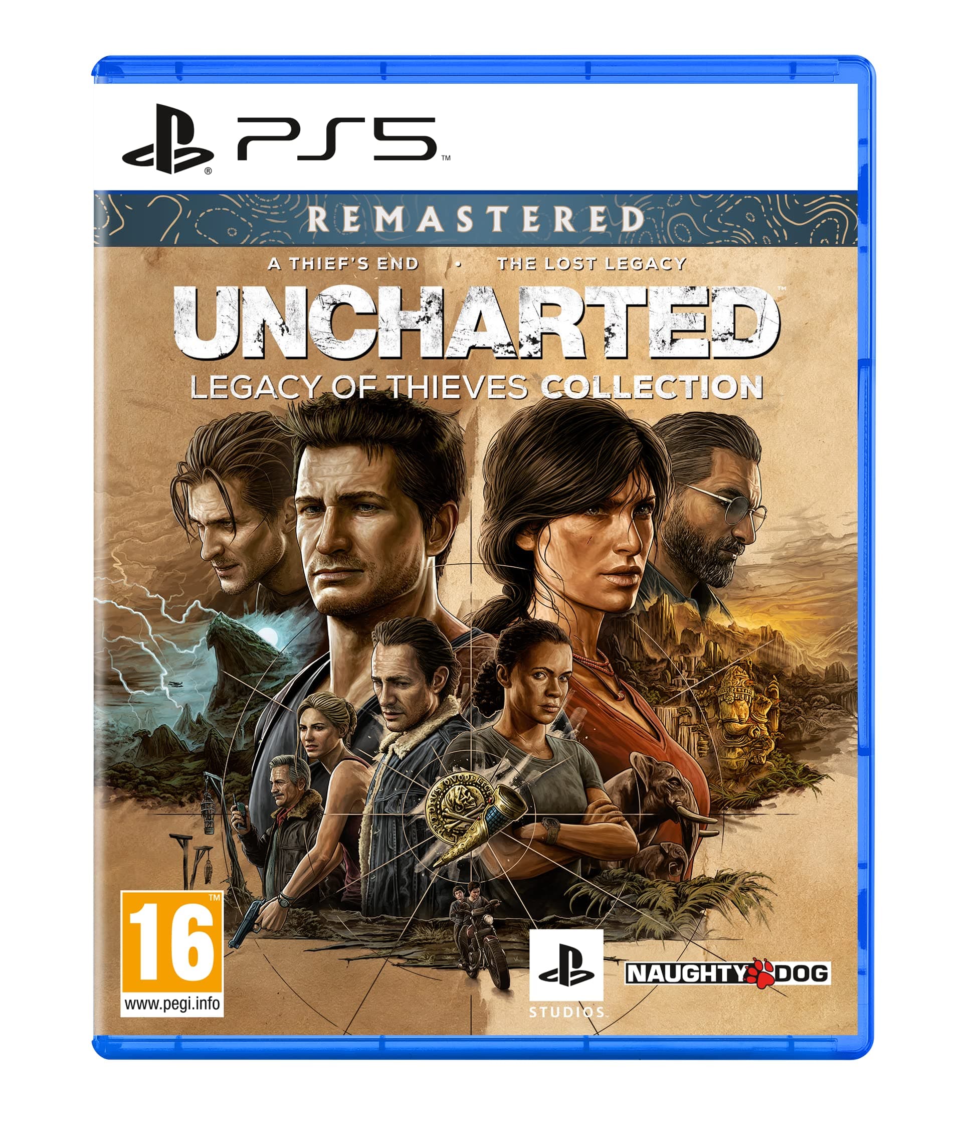 Playstation Uncharted Legacy of Thieves Collection (PlayStation 5)